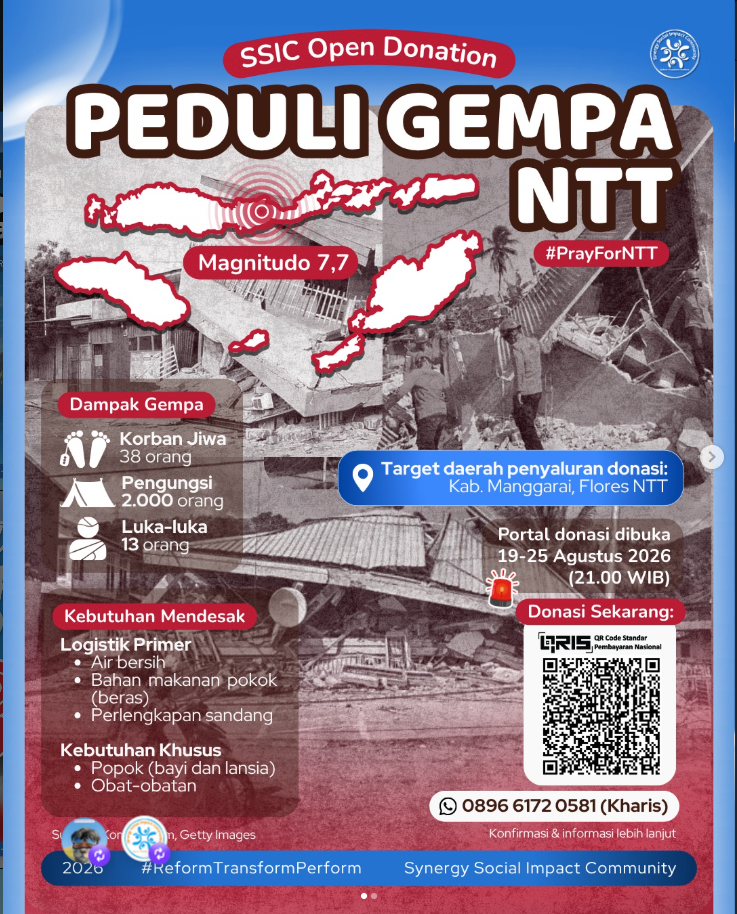 Peduli Gempa NTT